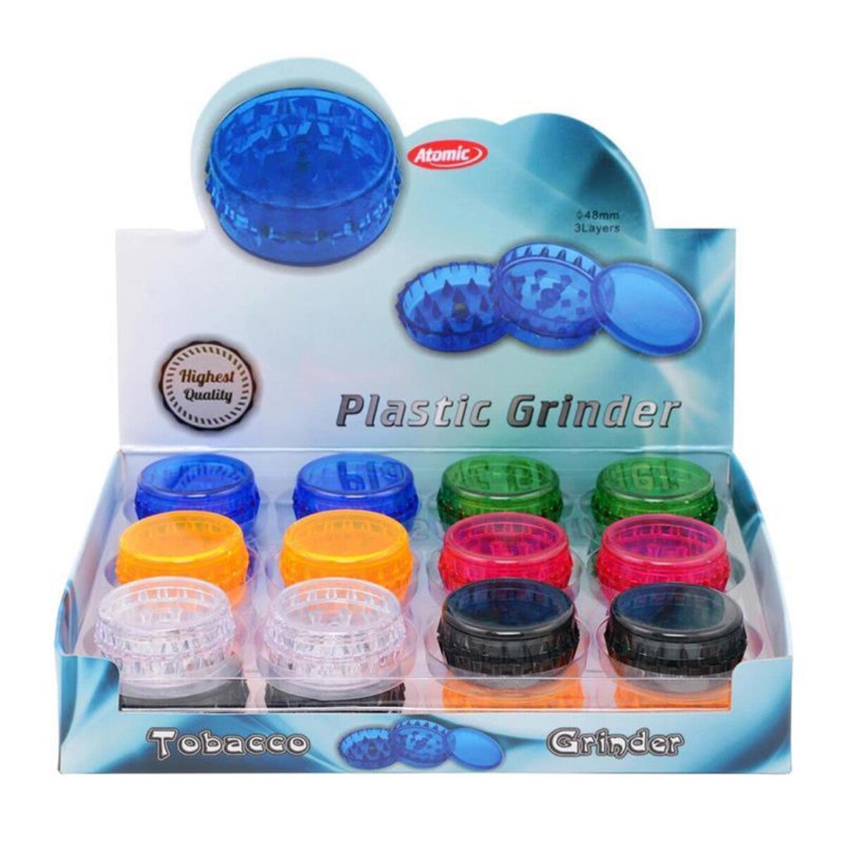 Atomic Acryl Grinder 48 mm — Hauptansicht