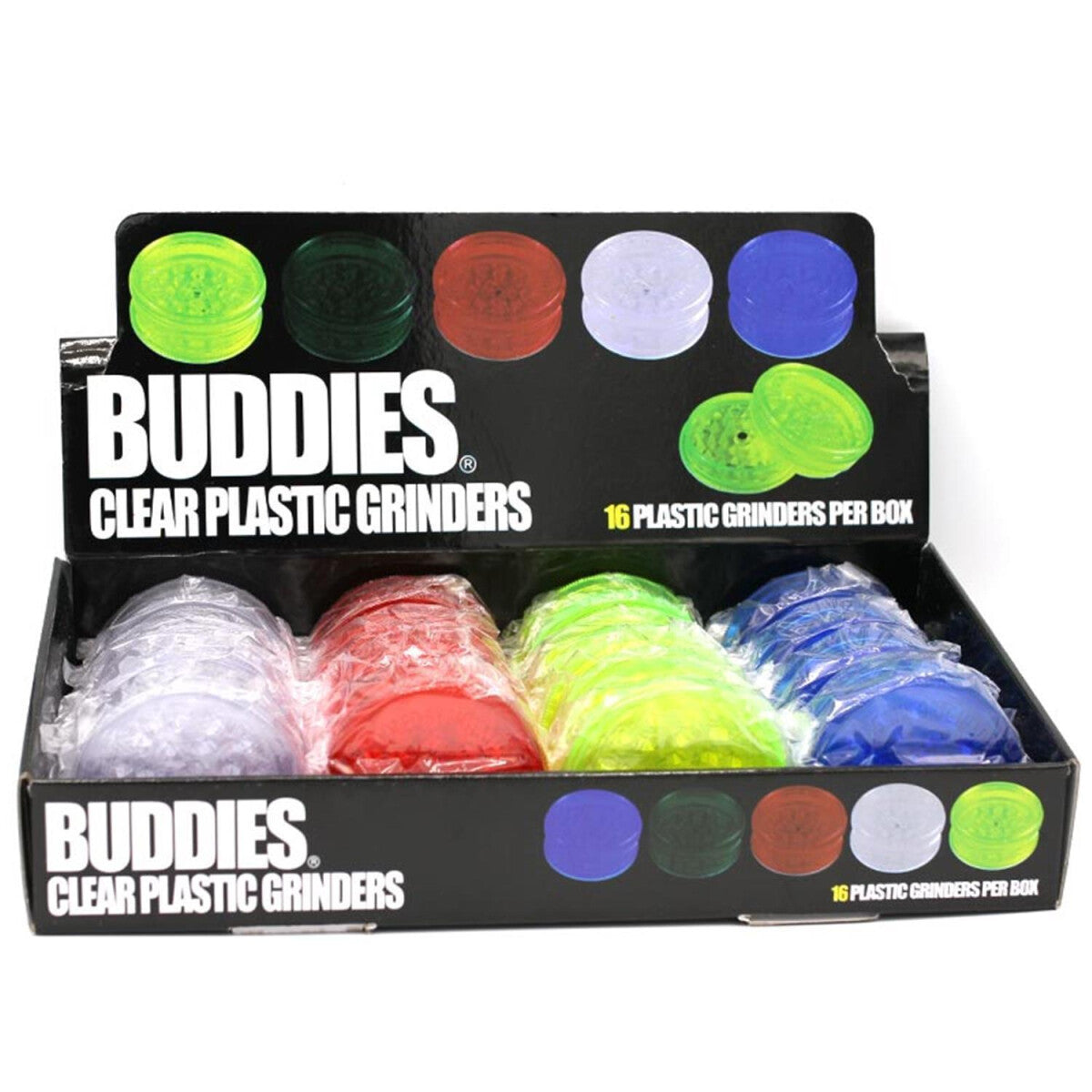 Buddies Plastik-Grinder 58 mm — Hauptansicht