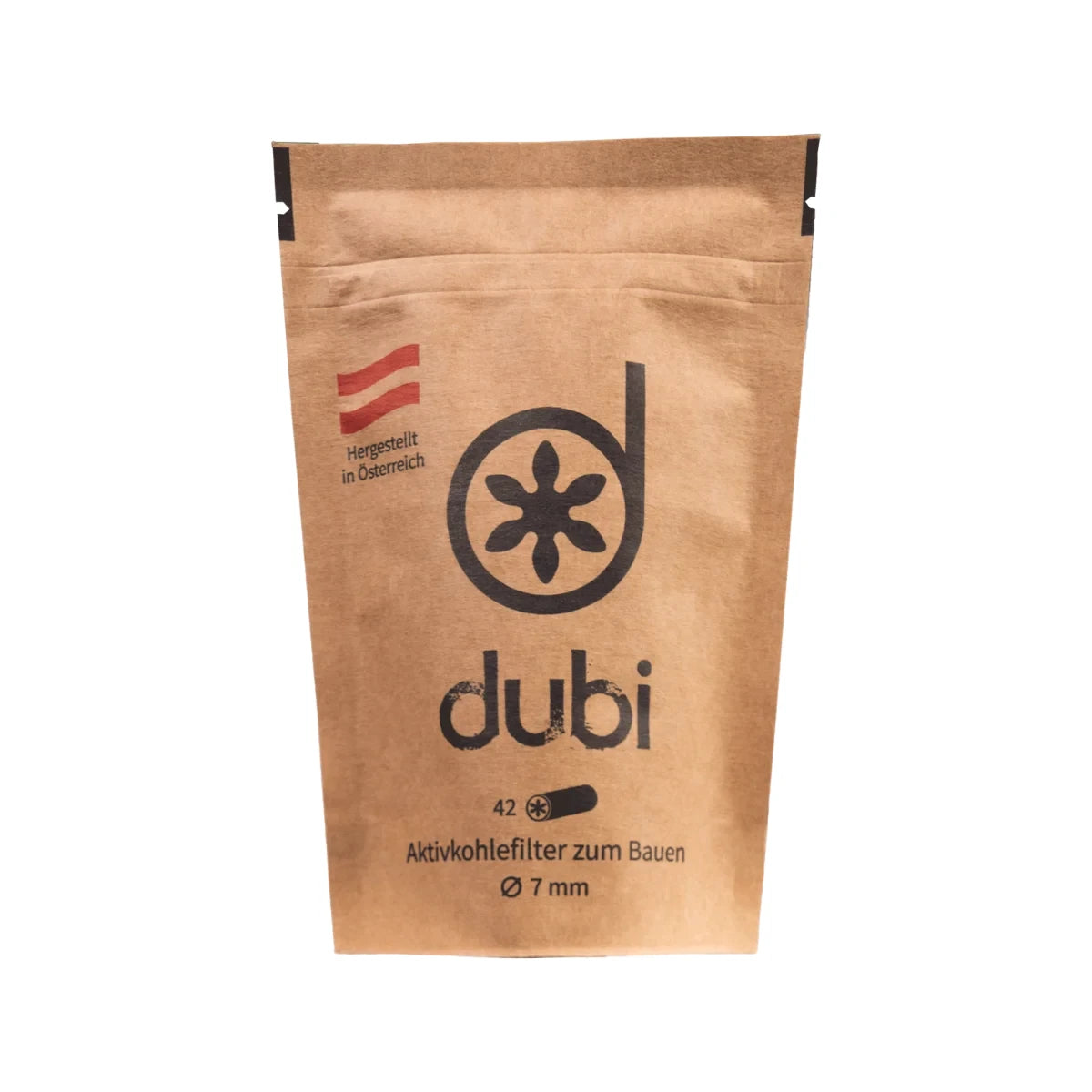 dubi Aktivkohlefilter 7 mm 42er — Hauptansicht