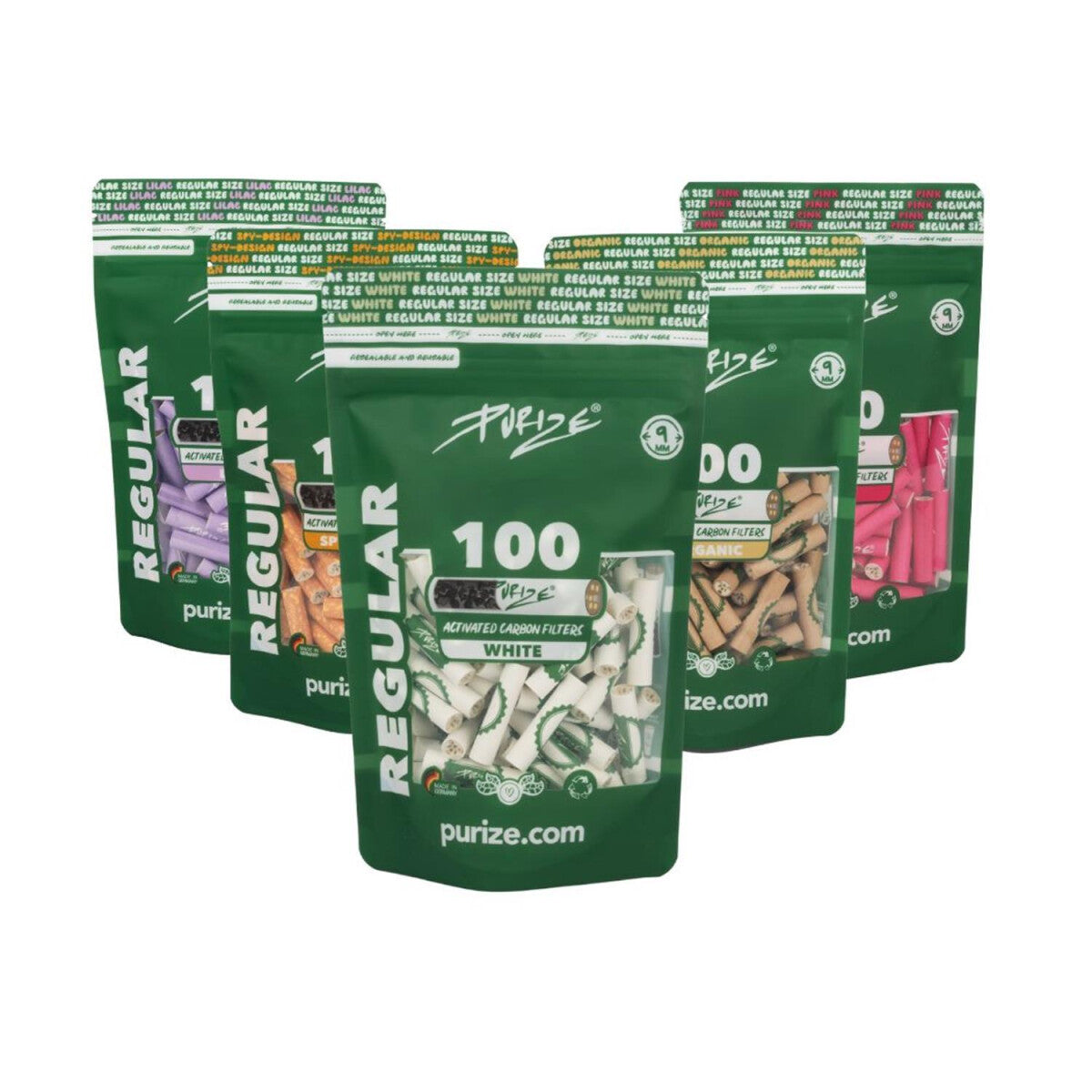 PURIZE 9 mm Regular 100