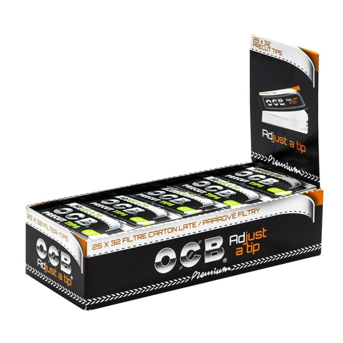 OCB Premium Tips Precut Wide