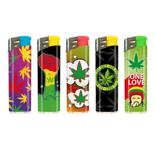 Atomic Softflame Cannabis-Motiv — Hauptansicht