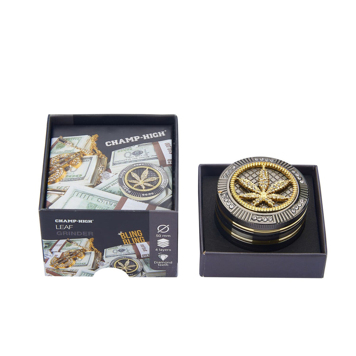 Champ High Bling Bling Grinder 50 mm — Hauptansicht