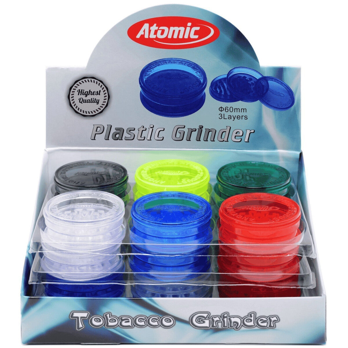 Atomic Acryl Grinder 60 mm — Hauptansicht