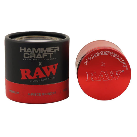 Hammercraft x RAW Grinder Red Medium 55 mm — Hauptansicht