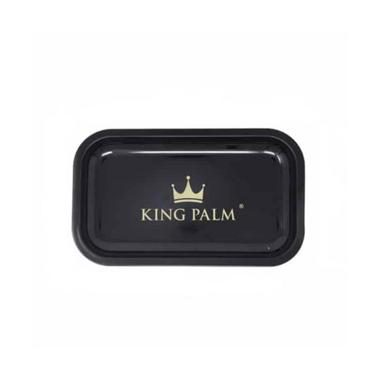 King Palm Rolling Tray Black