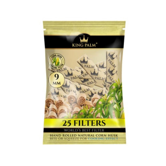 King Palm Corn Husk Filter 9 mm 25er — Hauptansicht