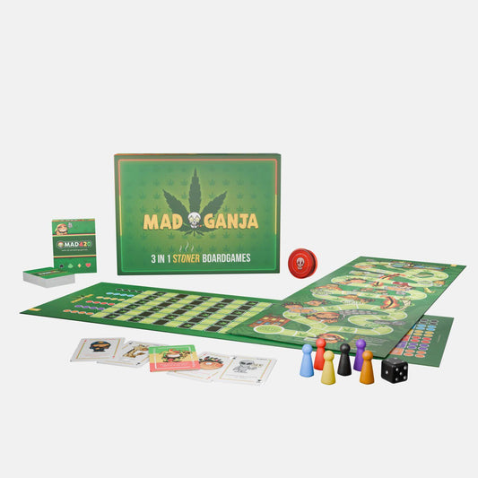 MadGanja Brettspiel 3-in-1 — Hauptansicht