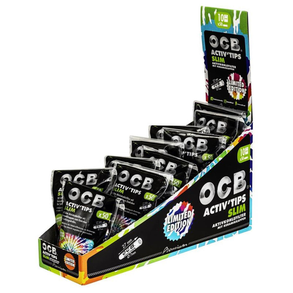 OCB Activ Tips Limited Edition