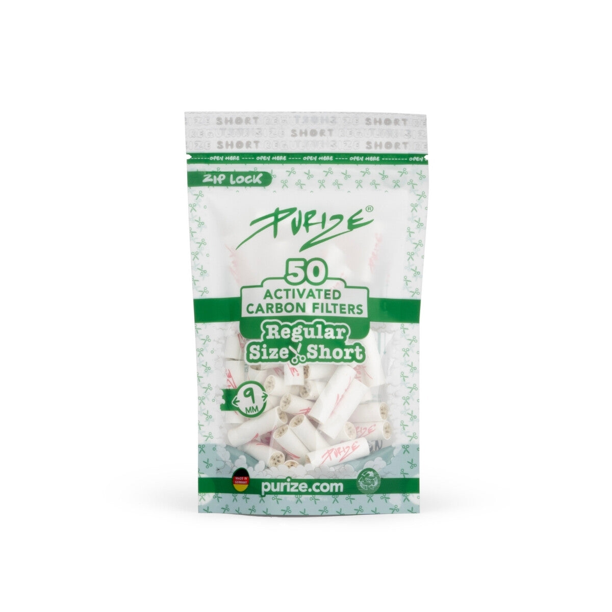 PURIZE Regular Short 9 mm 50er — Hauptansicht