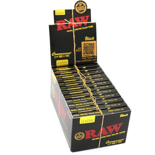 RAW Black Connoisseur 1¼