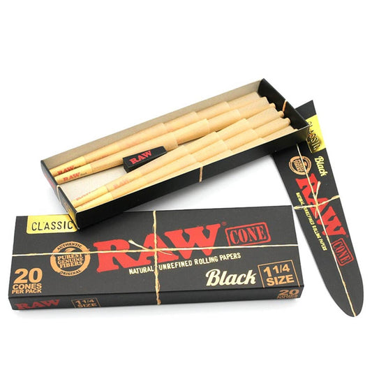 RAW Black PreRolled 1¼ 20er
