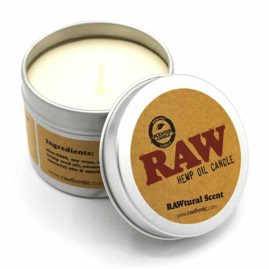 RAW Hemp Oil Candle
