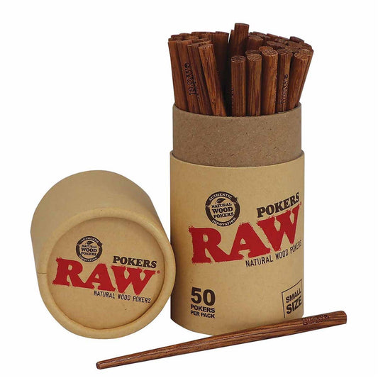 RAW Wooden Poker 50er