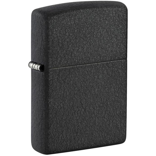 Zippo Benzinfeuerzeug Black Crackle — Hauptansicht